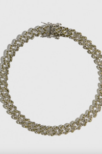 Thin Havana Anklet Gold