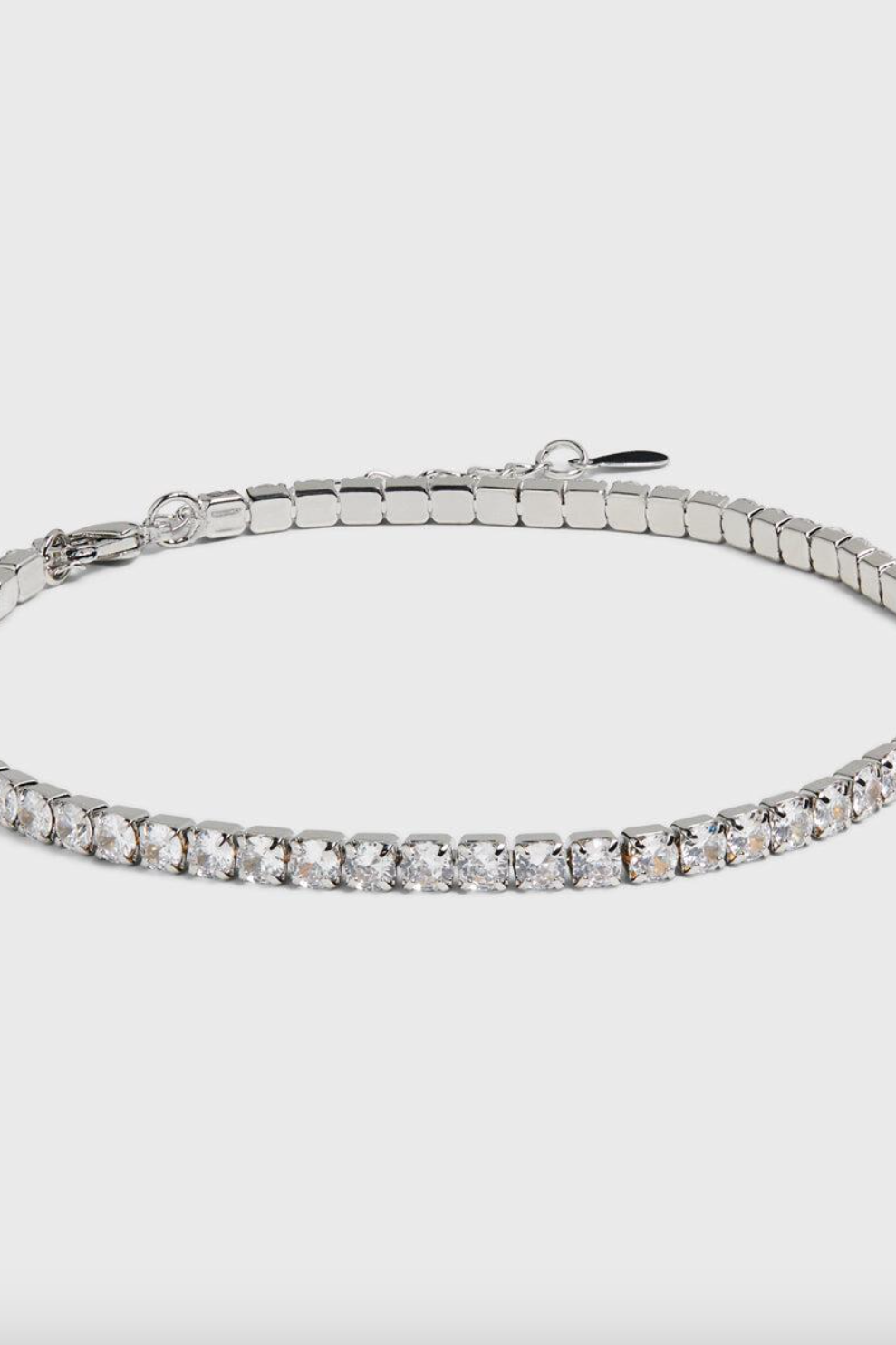 Thin Tennis Anklet