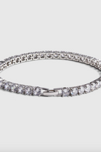 Load image into Gallery viewer, Tennis Anklet Silver

