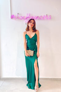 Agatha Green Dress