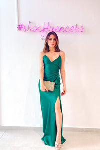 Agatha Green Dress