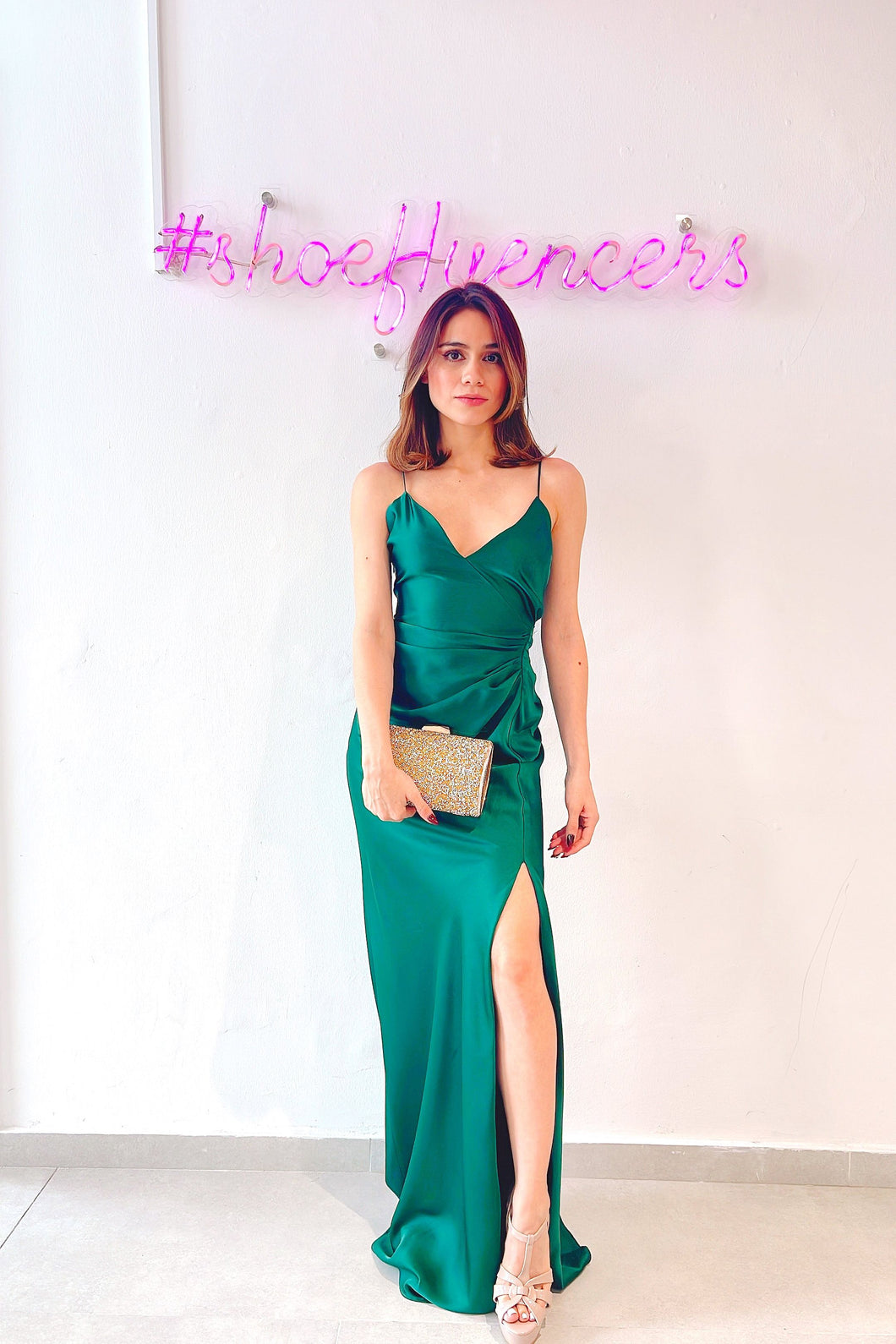 Agatha Green Dress