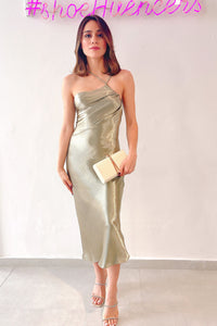 Greya Gold Dress
