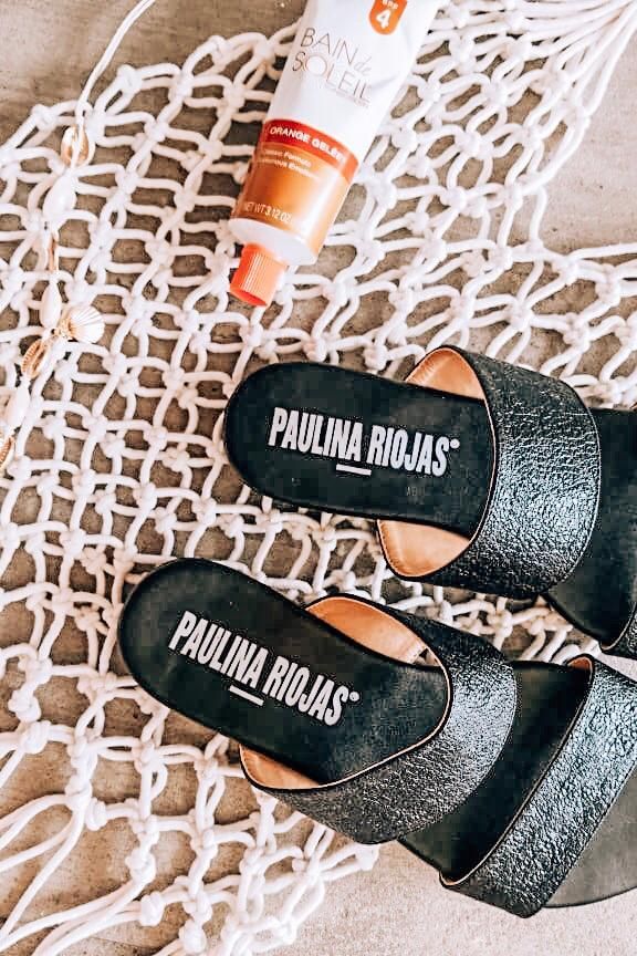Sandalias Negras Paulina
