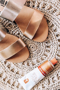 Sandalias Oro Paulina