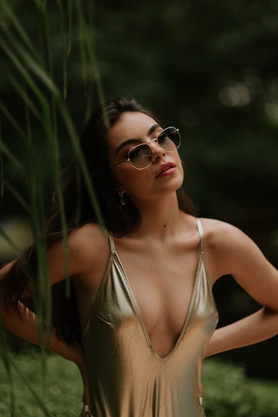 Gold Swimsuit